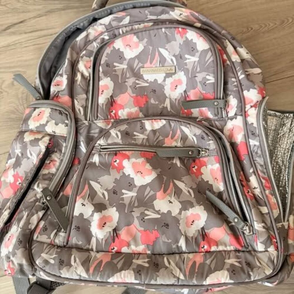 Bananafish Studio Floral Diaper Backpack